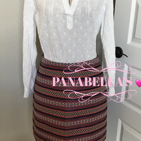 🌼 LOFT Ribboned Skirt - Picture 2 of 5